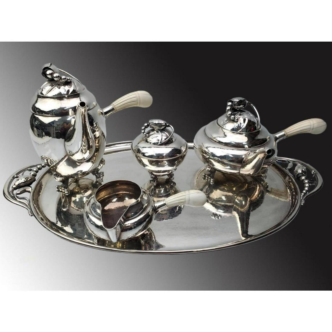 Georg Jensen Denmark Sterling Silver Set (1 of 12)