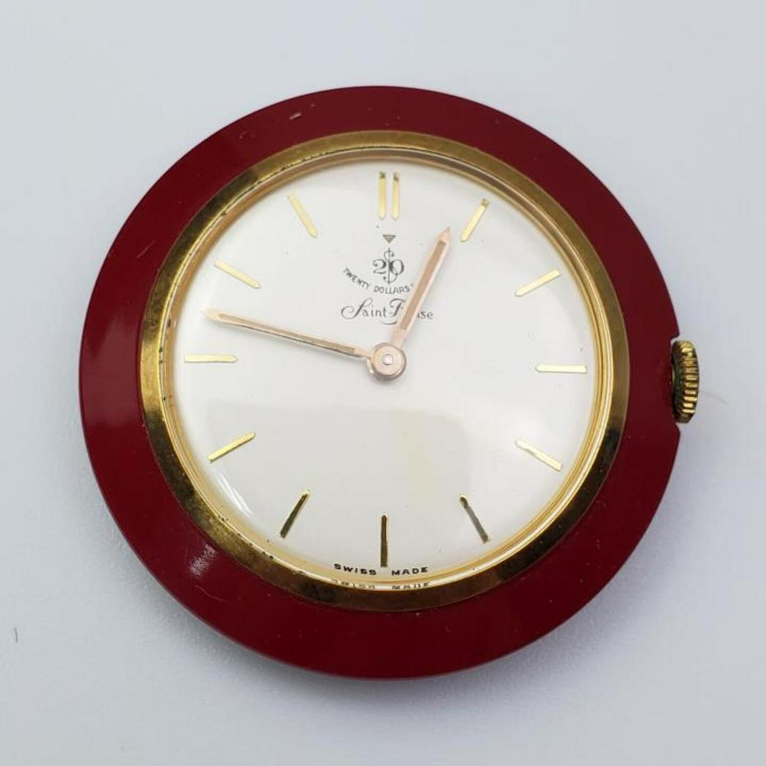 Old Mechanical "Saint Blaise" 20 Dollars Watch (1 of 4)