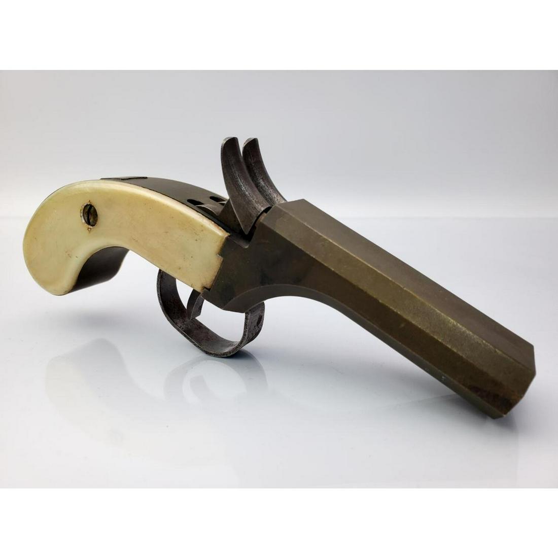 Antique 19thc. Derringer Black Powder Handgun (1 of 4)