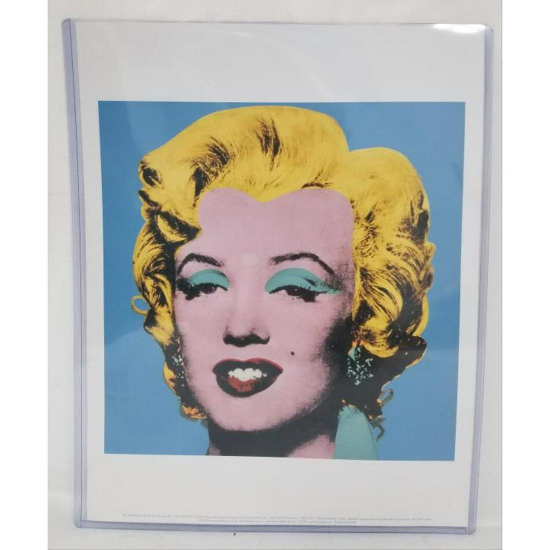 Andy Warhol "Marilyn Monroe" Picture and Signature: Andy Warhol "Marilyn Monroe" Picture by Andy Warhol Foundation 2004 Along with a Signature of Andy Warhol and Certificate of Authenticity. Condition: Excellent. Dimensions: Picture- 14" x 11", Signatu
