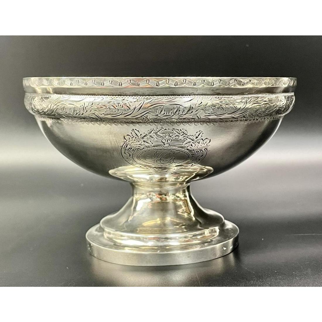 American S. Virginia Coin Silver Toddy/Punch Bowl (1 of 3)