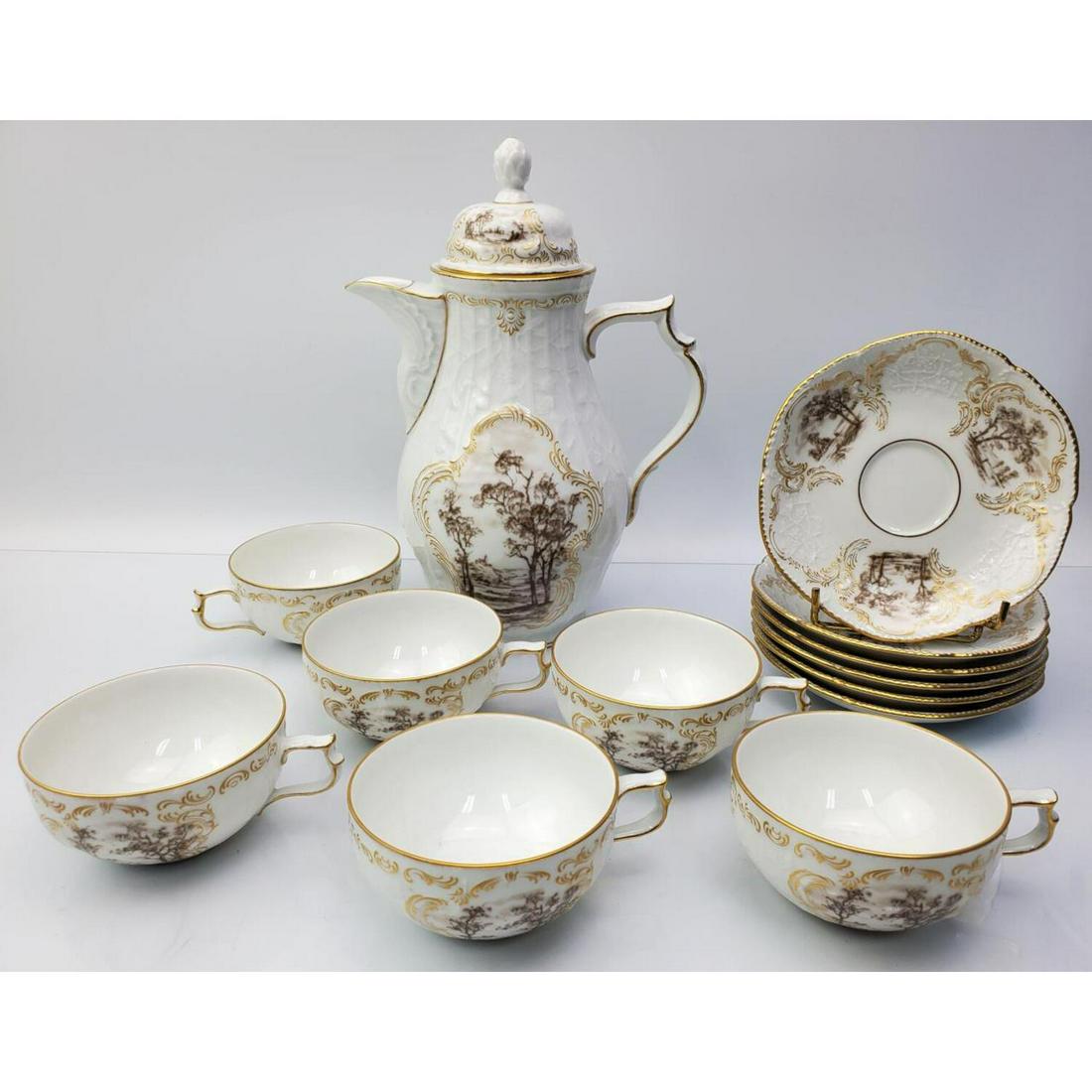 Vintage Rosenthal Porcelain Coffee Set (1 of 8)