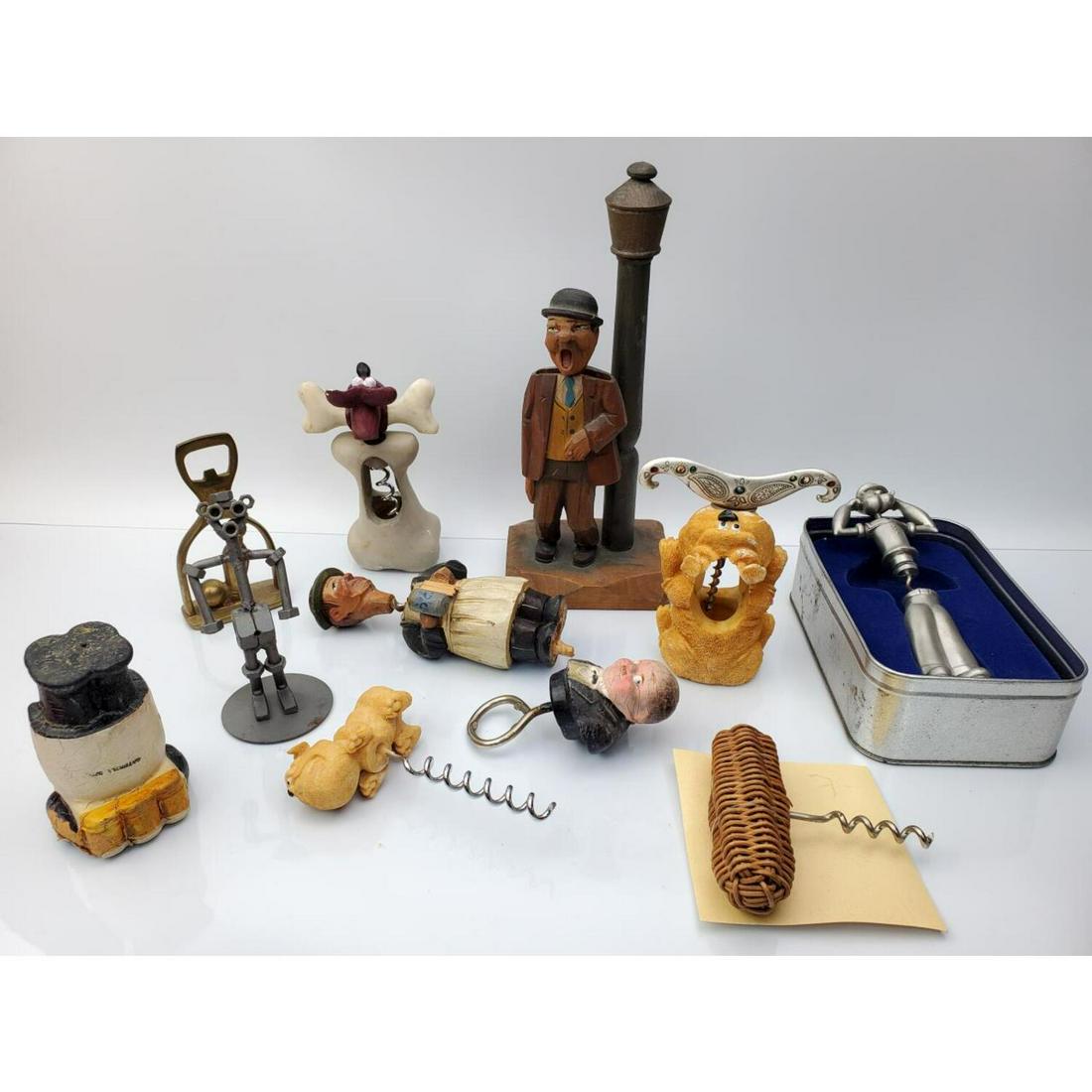 Lot Of 10 Unusual Bottle Openers