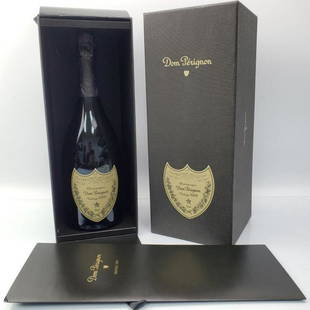 Vintage 2009 Cuvee Don Perignon Champagne: Vintage 2009 Cuvee Don Perignon Champagne. Never Opened. In Original Box. Never Opened. Condition: Excellent. Dimensions: Box- 13" x 5.25" x 5.25". Provenance: From a New Jersey Home. Please note the