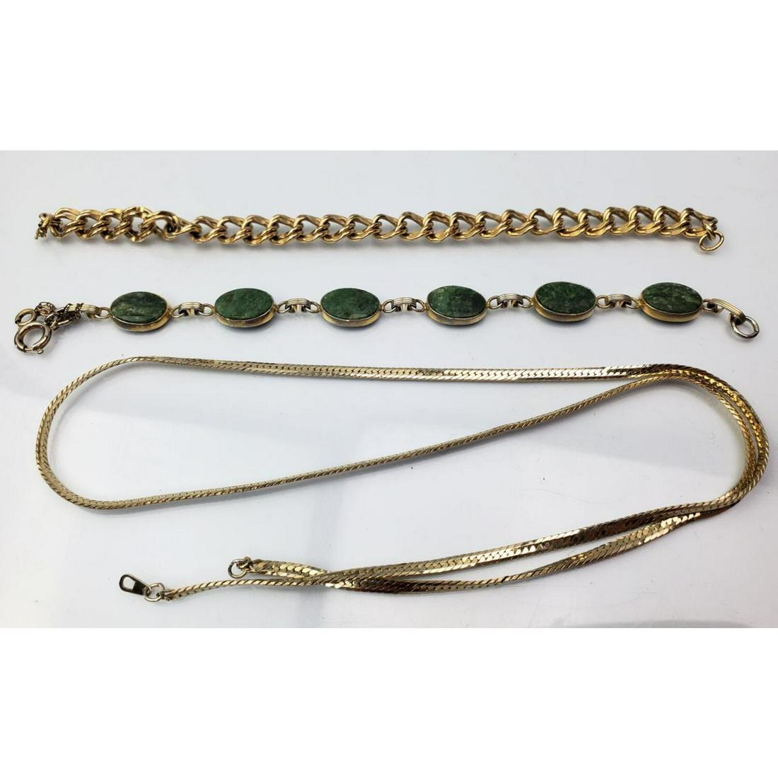 3 Piece Lot of Low Karat Gold Items (1 of 2)