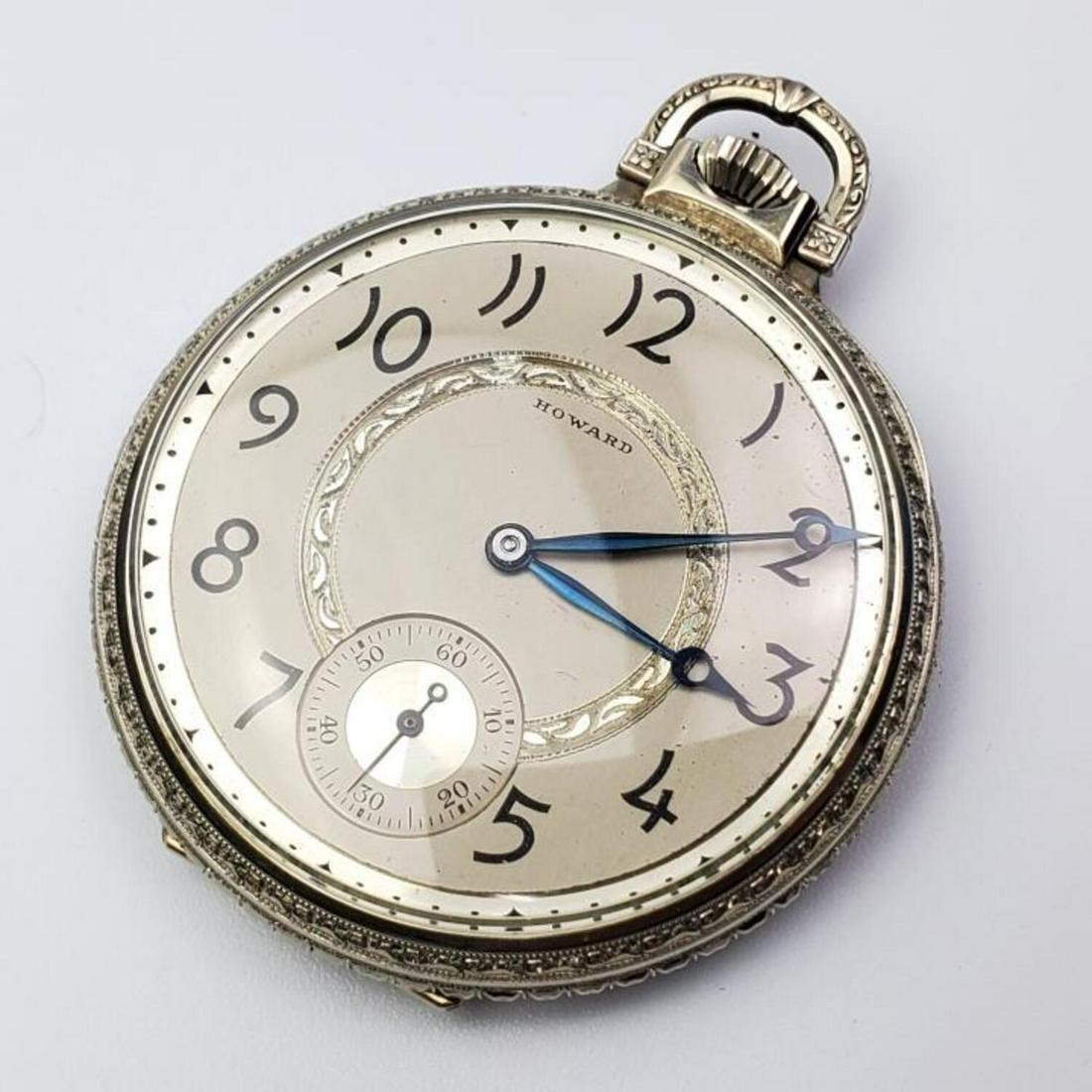 Antique Art Deco "howard" Pocket Watch Auction