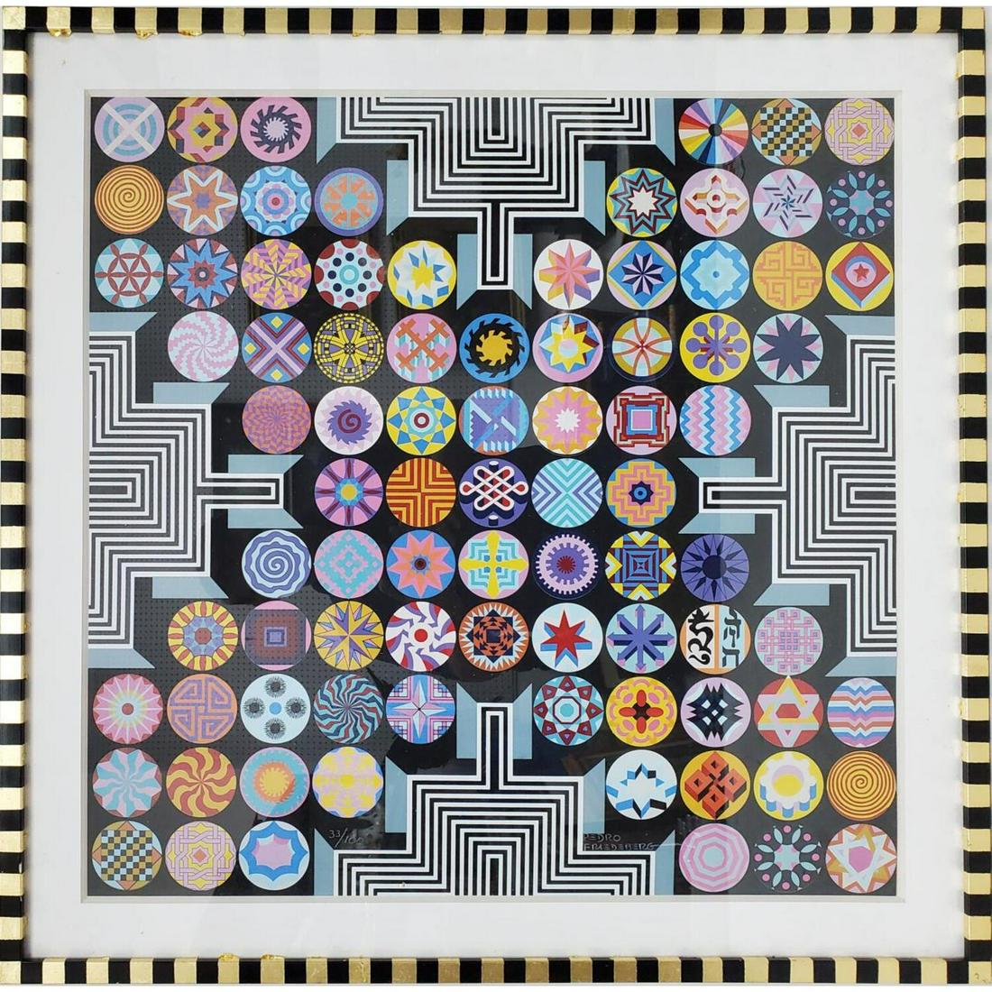 Pedro Friedeberg, Mexican (Born 1936) Silkscreen (1 of 6)