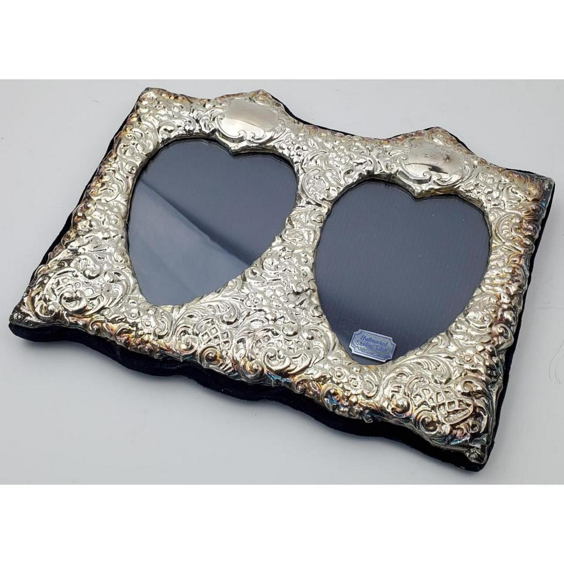 Sterling Silver Heart Easel Back Picture Frame (1 of 4)