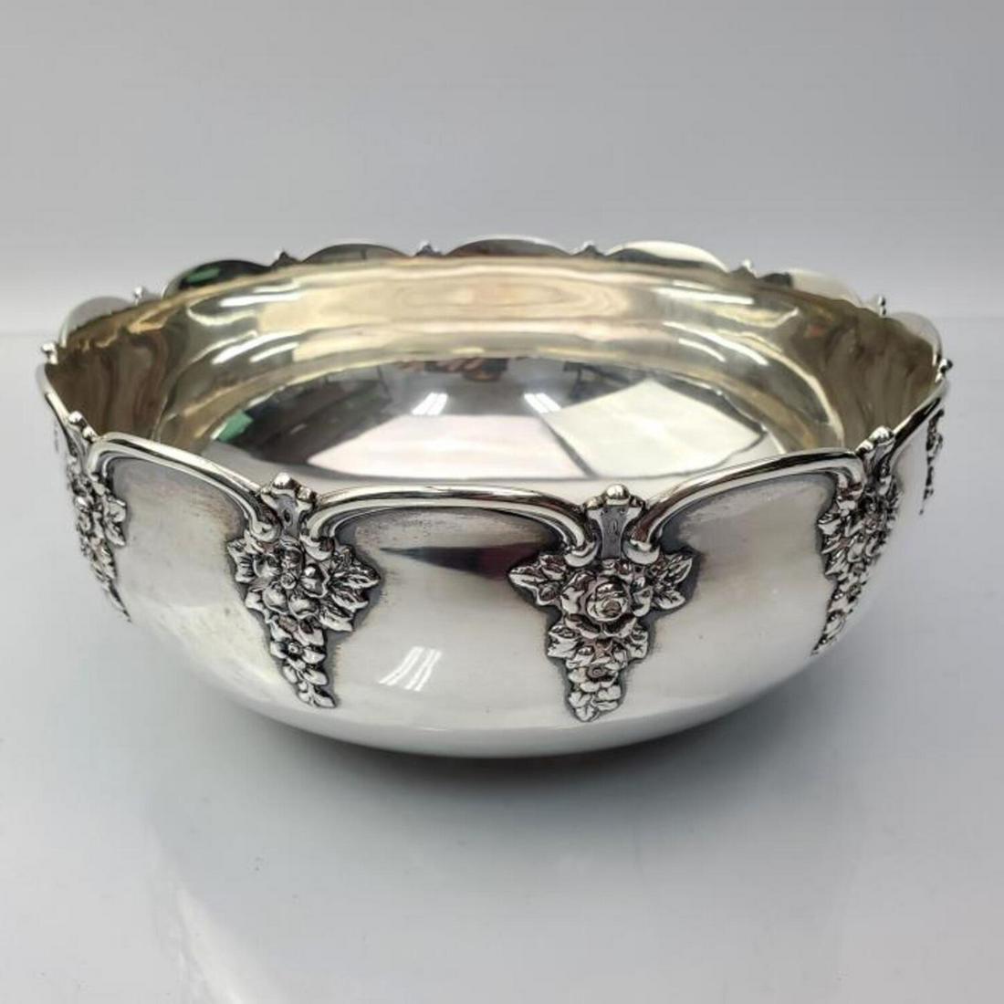 Antique Tiffany & Co Makers Sterling Silver Bowl. (1 of 5)