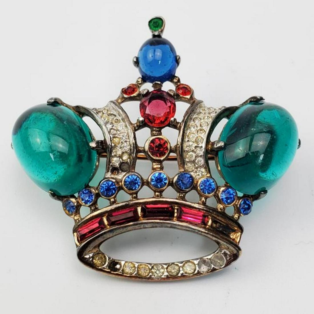 Trifari Alfred A. Philippe Vintage Sterling Brooch (1 of 5)