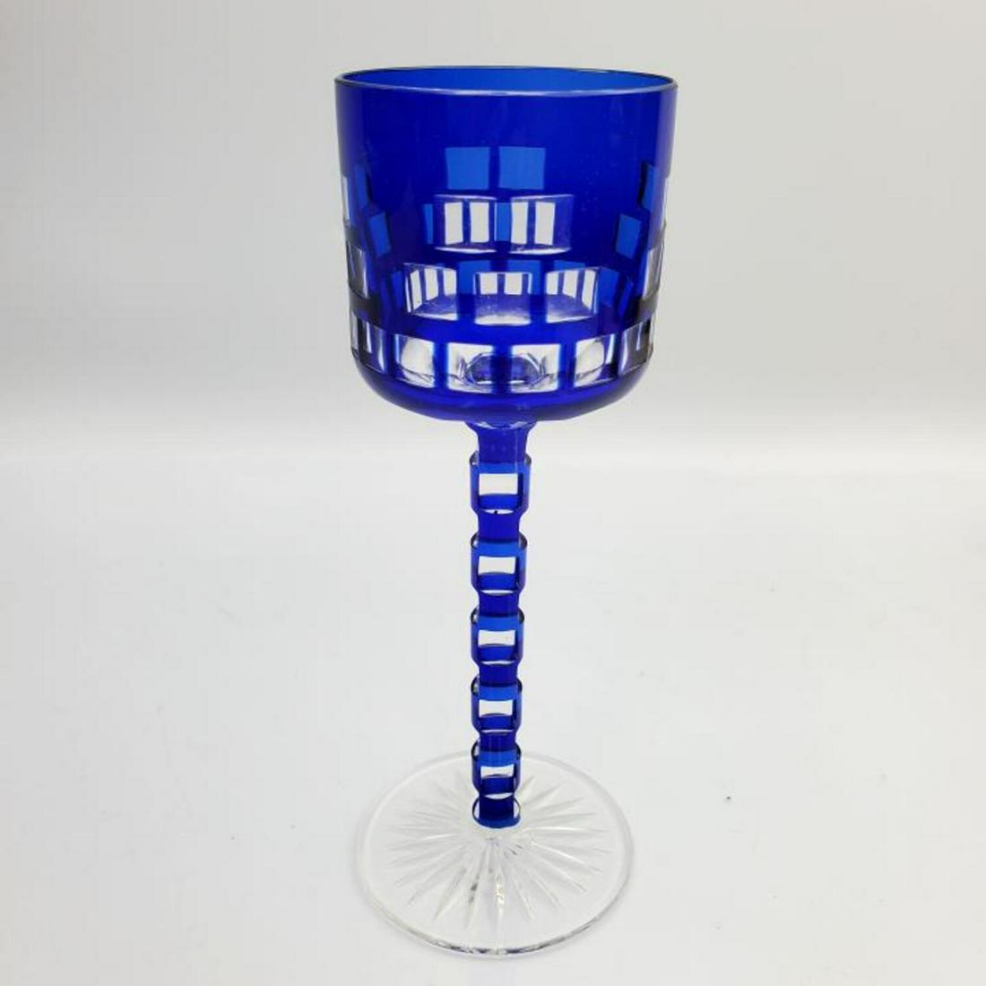 Otto Prutscher ( 1889-1949 ) Austrian Vienna wer: Otto Prutscher ( 1889-1949 ) Austrian Vienna Werkstatte Wine Goblet. Condition: Excellent. Dimensions: Height, 8"Provenance: Long Island Home.Please note the absence of a Condition Report does not imp