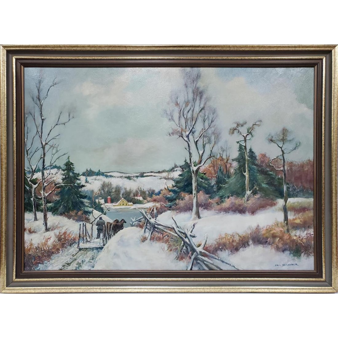 Paul F. Berdanier, American (1879-1961) Painting, Oil on Board (1 of 5)