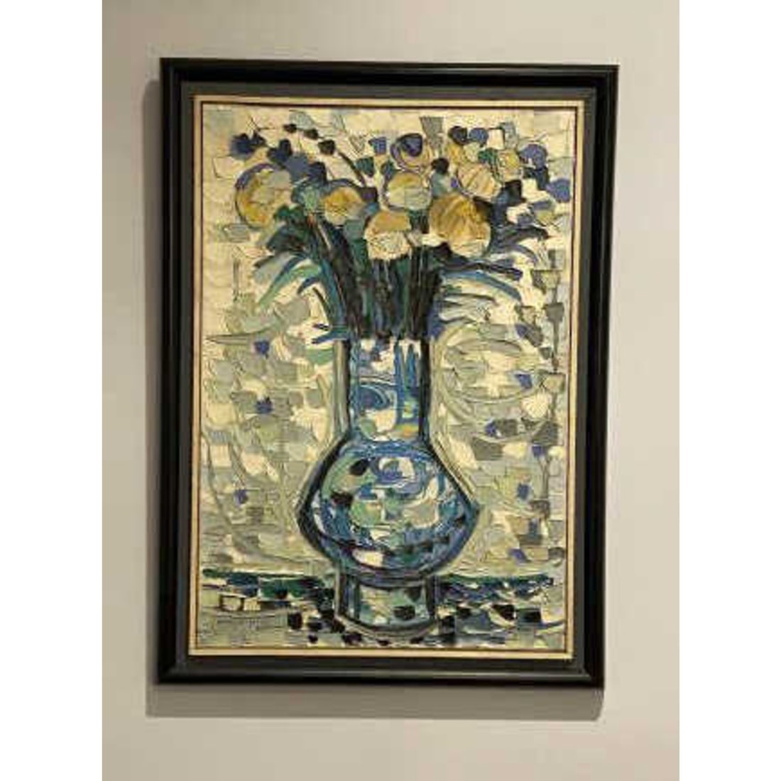 Bohdan Borzemsky, Ukraine (b. 1923) Painting O/C: Bohdan Borzemsky, Ukraine (Born 1923) Painting Oil on Canvas. Signed Lower Left and Dated '65. In Original Frame. Condition: Excellent. Dimensions: Sight- 22" x 15". Frame- 25.5" x 18.5". Provenance: 