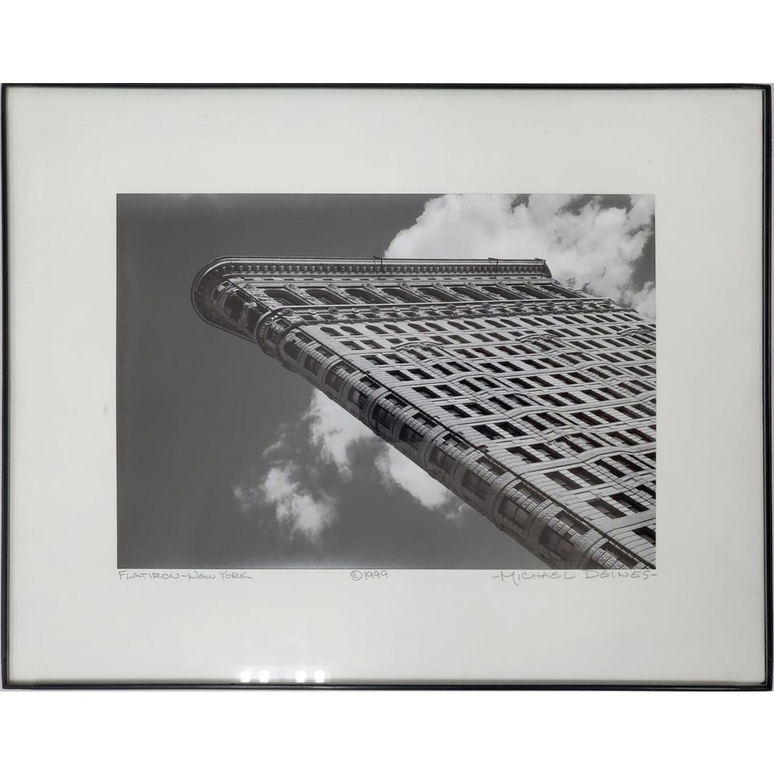 Michael Deines Signed Photo Flatiron New York 1999 (1 of 4)