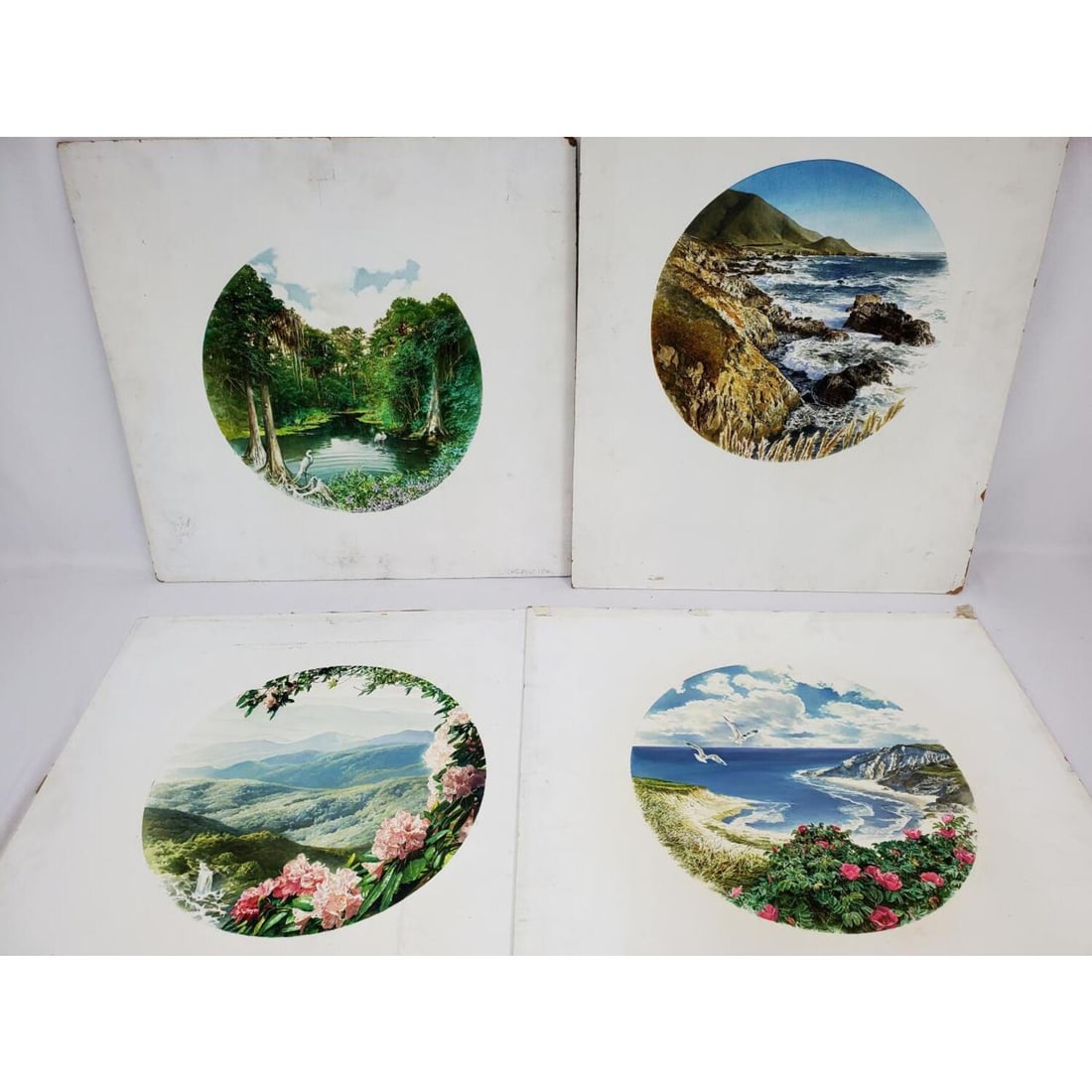 Joseph Cellini, 4 Oil Paintings of Sea/Landscapes (1 of 5)