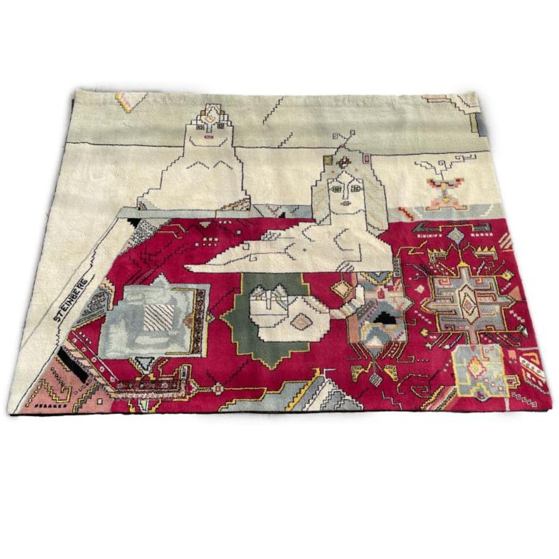 Saul Steinberg (1914-1999) Large Wall Hanging 1970 (1 of 4)