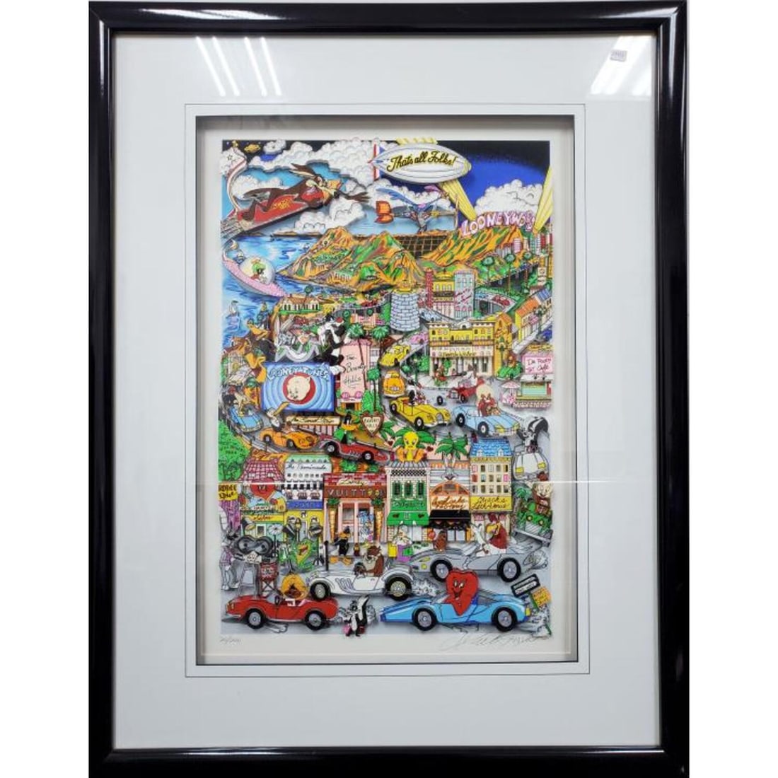 Charles Fazzino (b. 1955) 3D Silkscreen Serigraph (1 of 15)