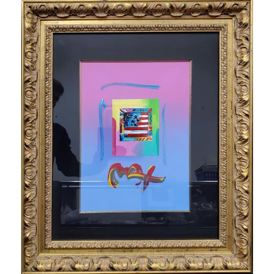 Peter Max, American (Born 1937) Painting Oil/Paper (1 of 5)