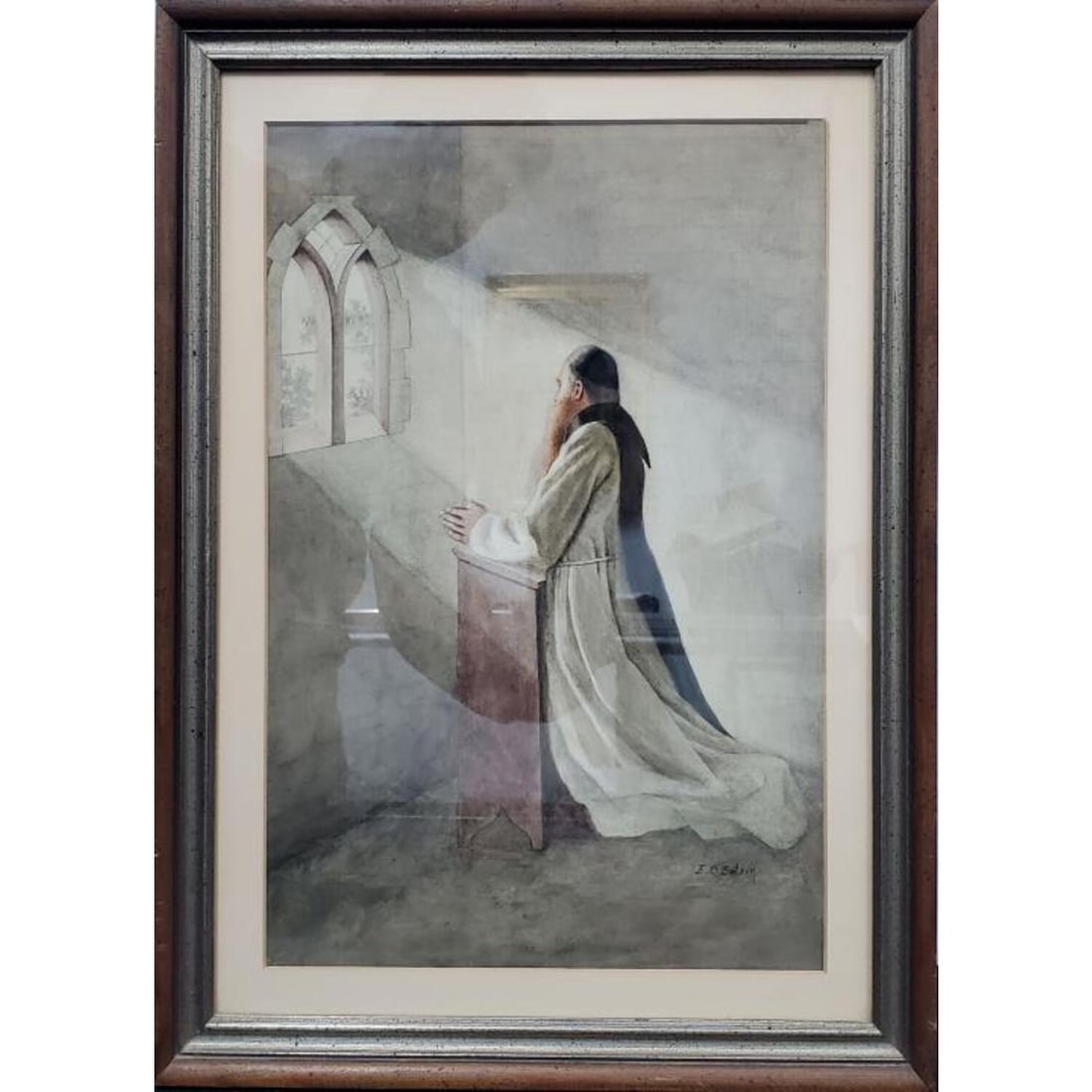 Signed E.C. Edson Watercolor on Paper (1 of 3)