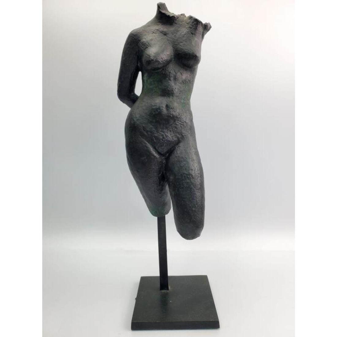 Antonio Salemme American (1892-1995) Bronze Figure: Antonio Salemme, American (1892-1995), Bronze Figure of Female Body. On Original Base. Fully Signed. Condition: Excellent. Dimensions: Total H- 14". Provenance: From a Private Pennsylvania Collector. 