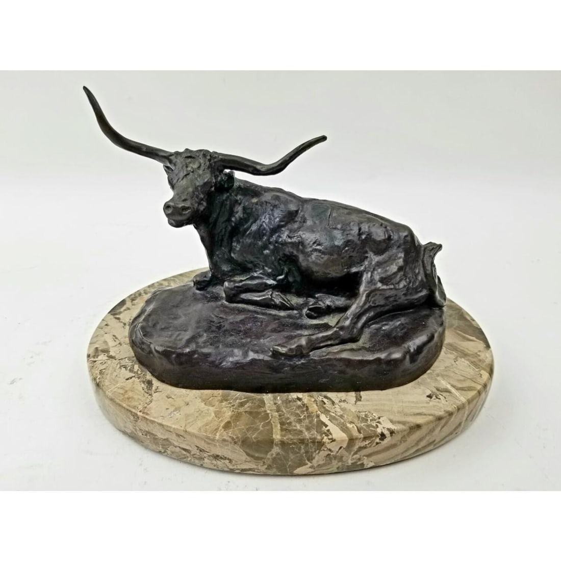 Charles Marion Russell, American, Signed Bronze Figure (1 of 2)