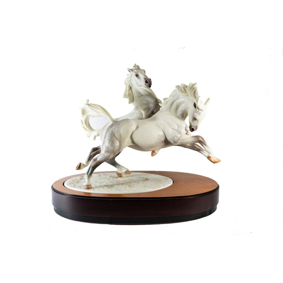 Royal Worcester Porcelain "Galloping in Winter" (1 of 9)