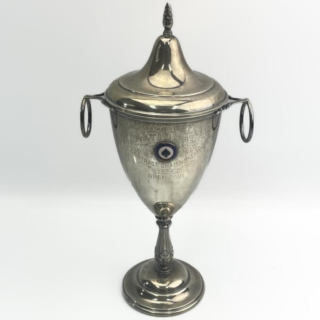 Old American Sterling Silver Trophy (1 of 5)