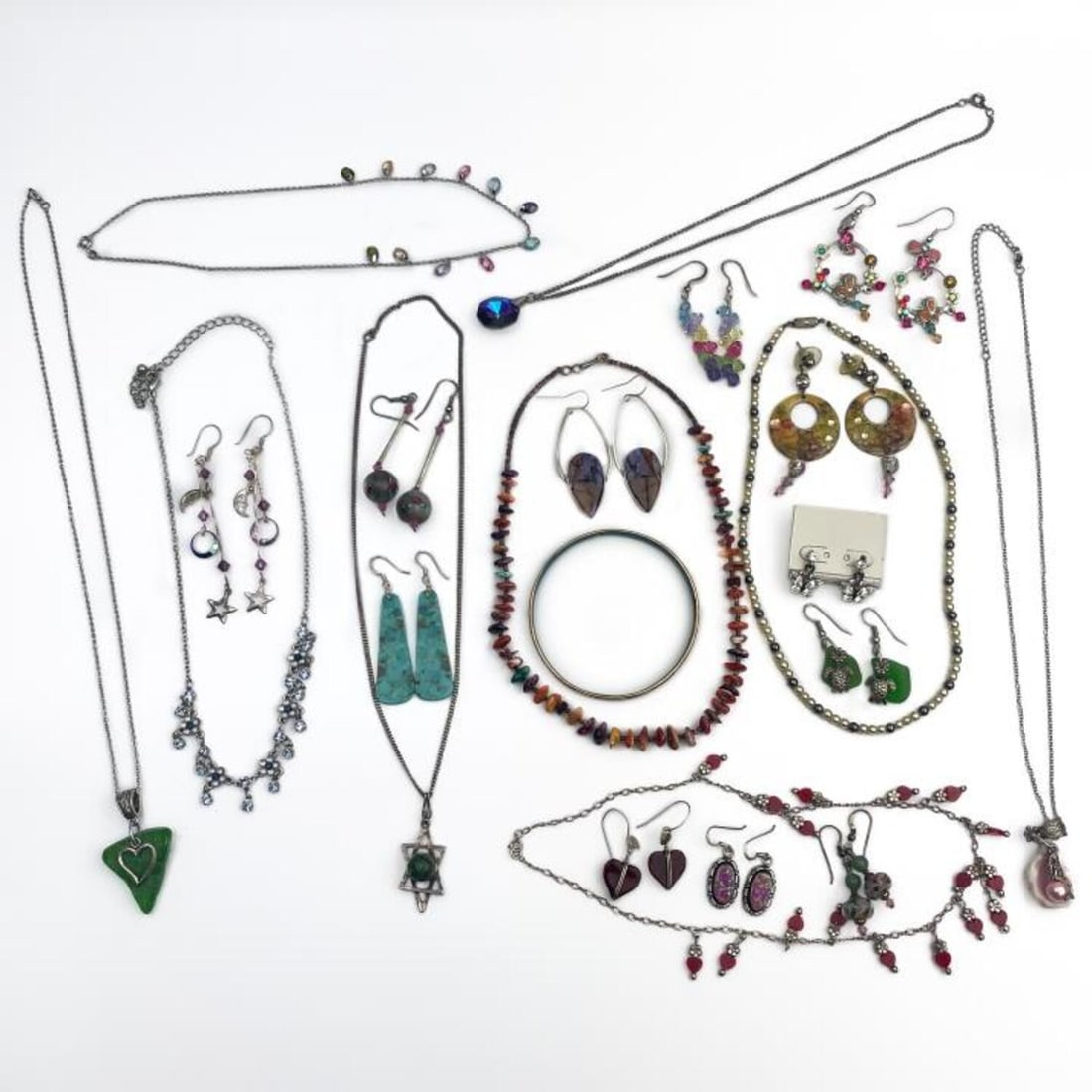 Lot of Jewelry Incl. 2 Sterling Silver Examples (1 of 5)