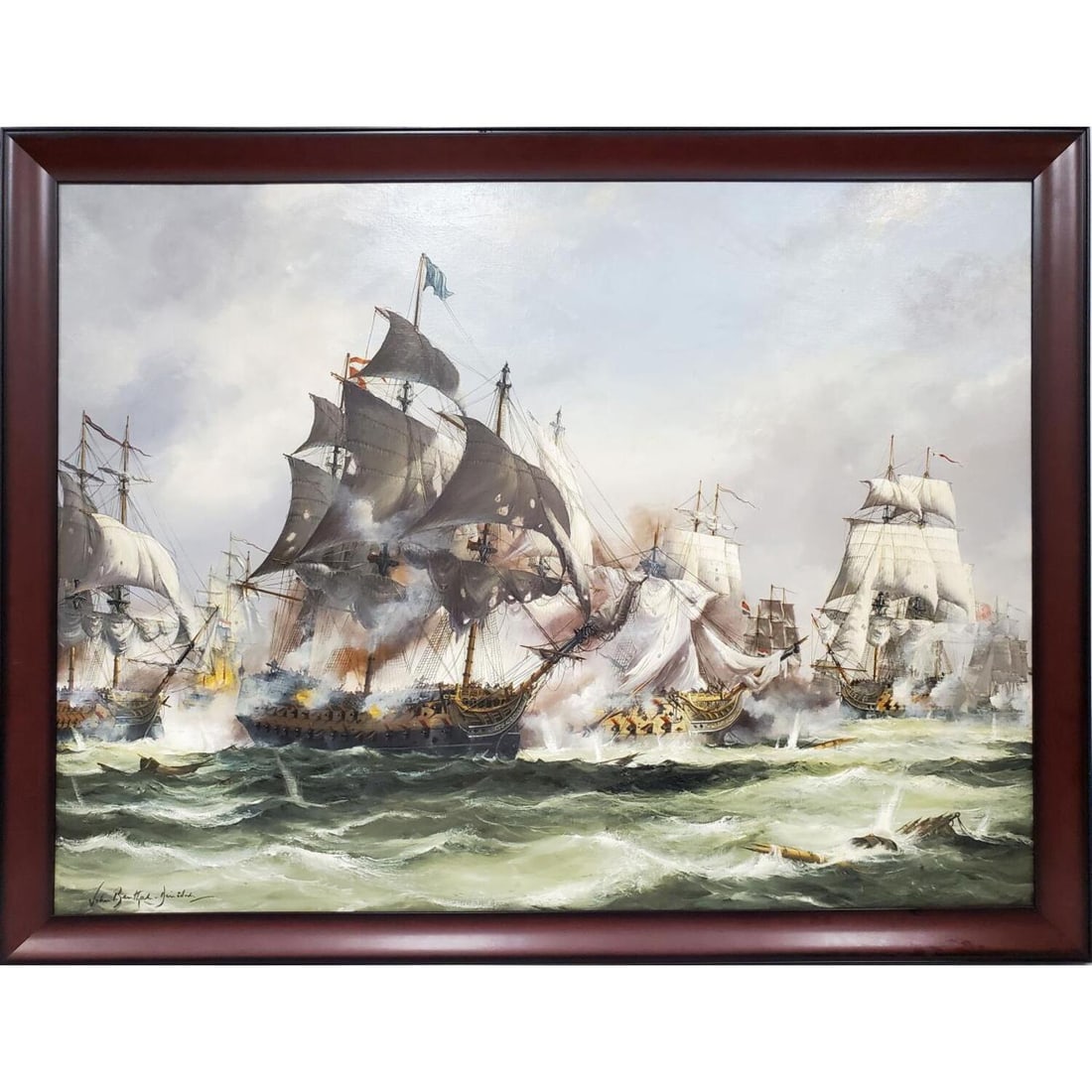 John Bentham Dinsdale Painting O/C Camperdown (1 of 8)