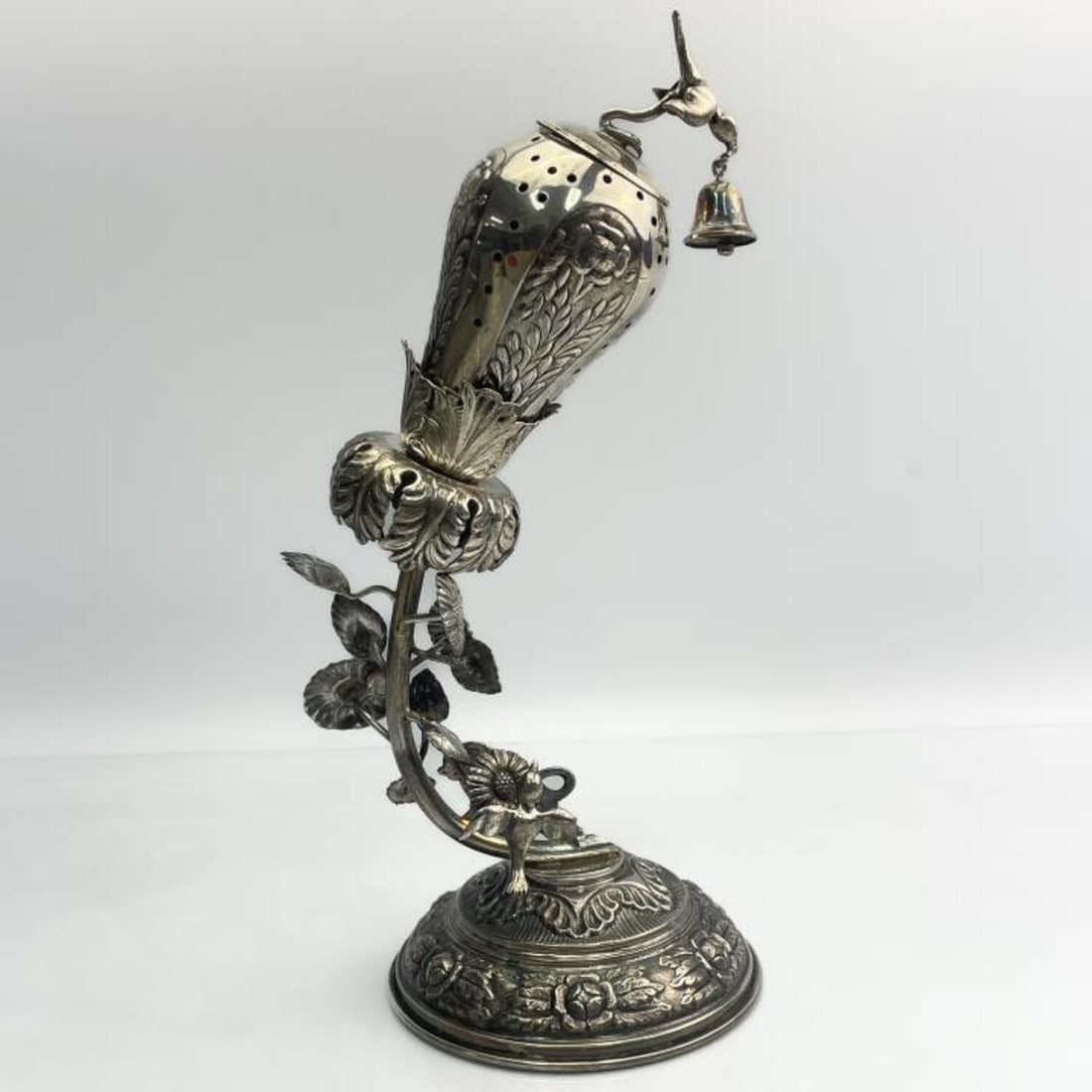 Judaica Portuguese Sterling Silver Besamim Spice (1 of 6)