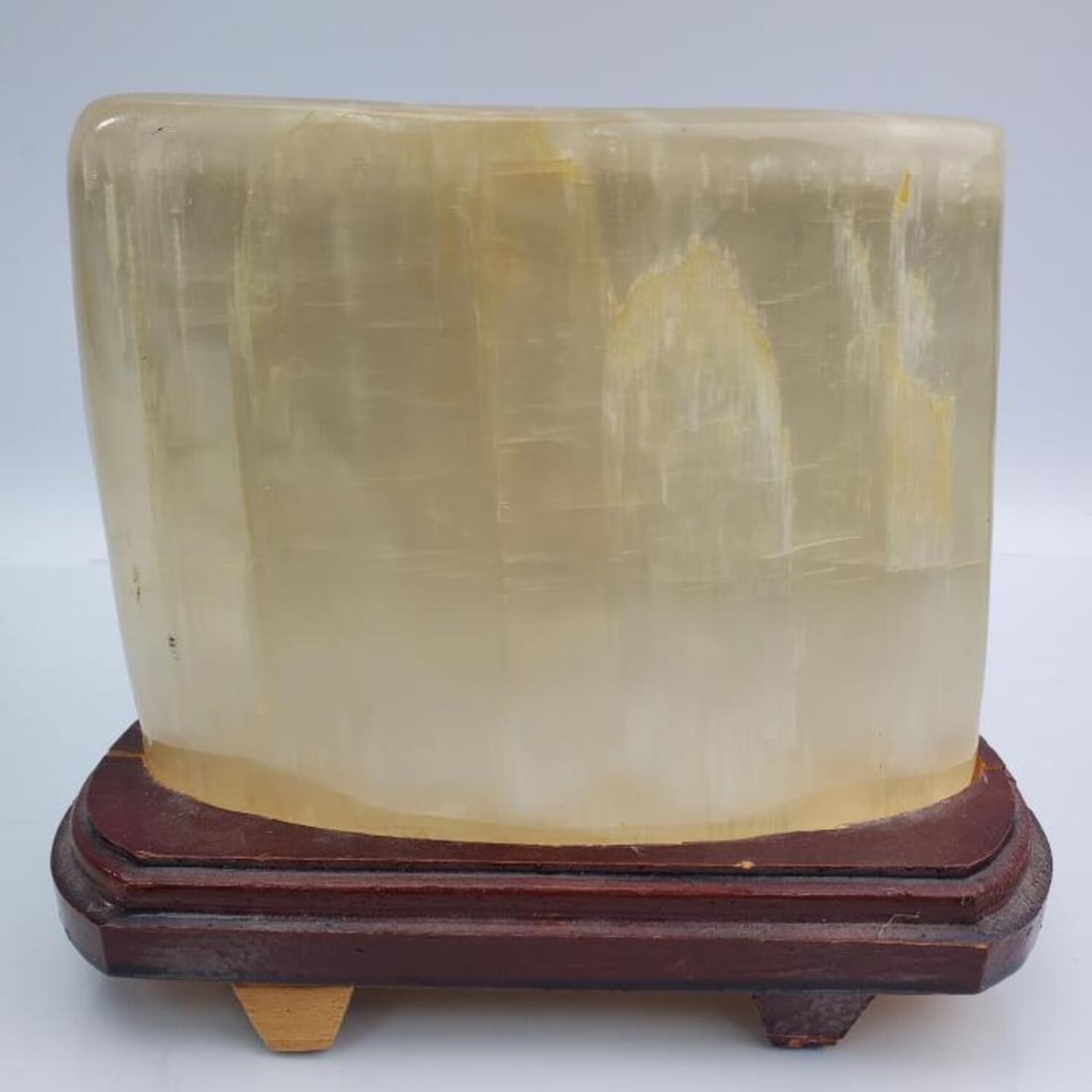 Chinese Polished "Scholar's Rock" on Wood Base (1 of 6)