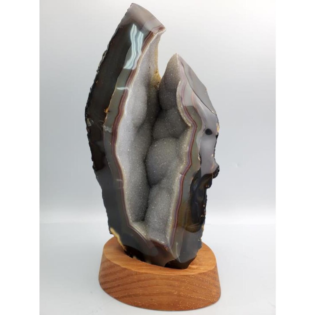 Large Rare Chinese "Scholar's Rock" on Wood Base (1 of 11)