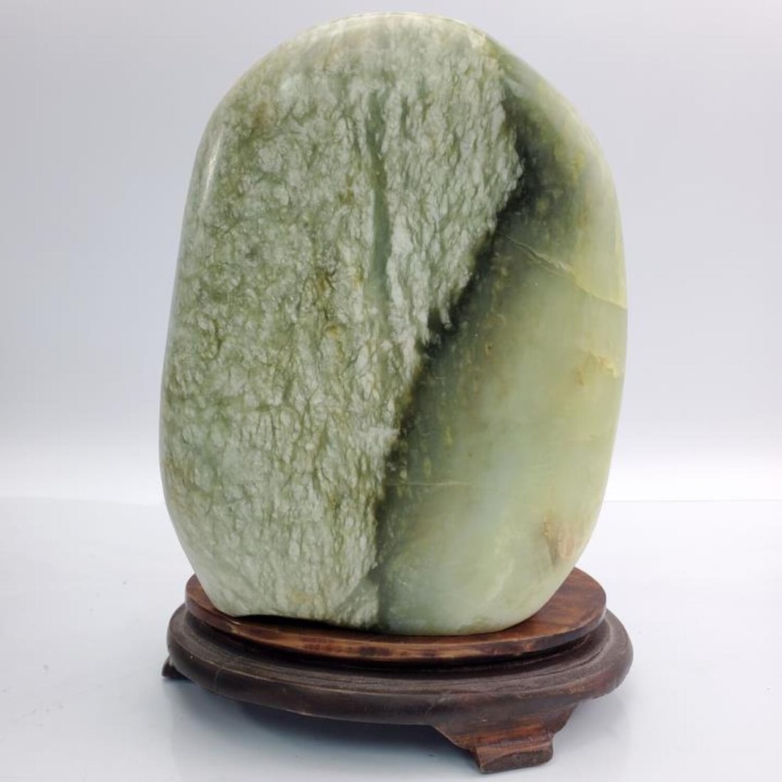 Large Chinese "Scholar's Rock" on Wood Base (1 of 6)