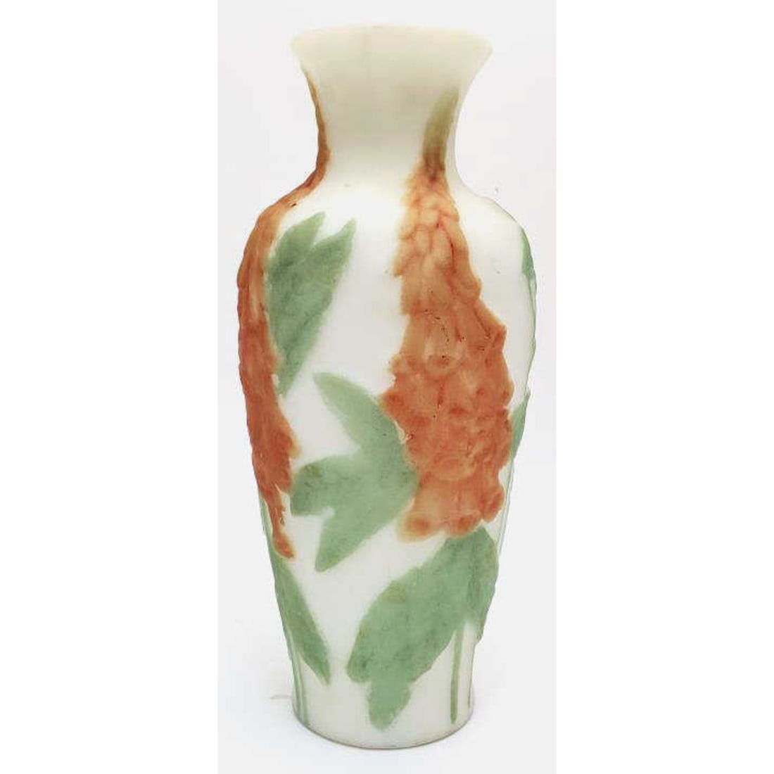Phoenix Art Glass Vase with Bell Flowers (1 of 3)
