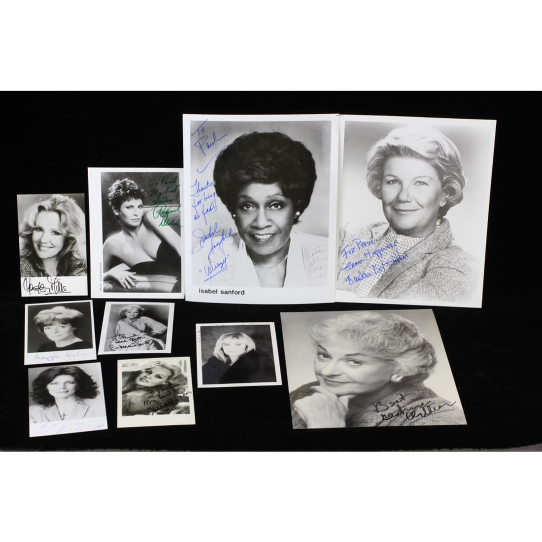 10 signed Autographed Photos, Raquel Welch, Etc. (1 of 11)