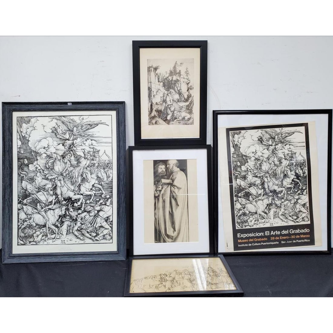 After Albrecht Durer, Lot of 5 Etchings & Posters (1 of 6)