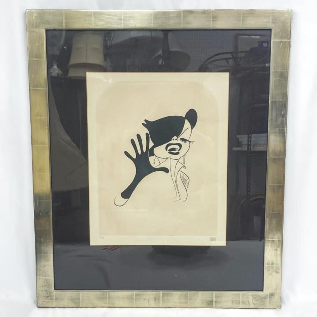 Al Hirschfeld, American (1903-2003), Lithograph (1 of 3)