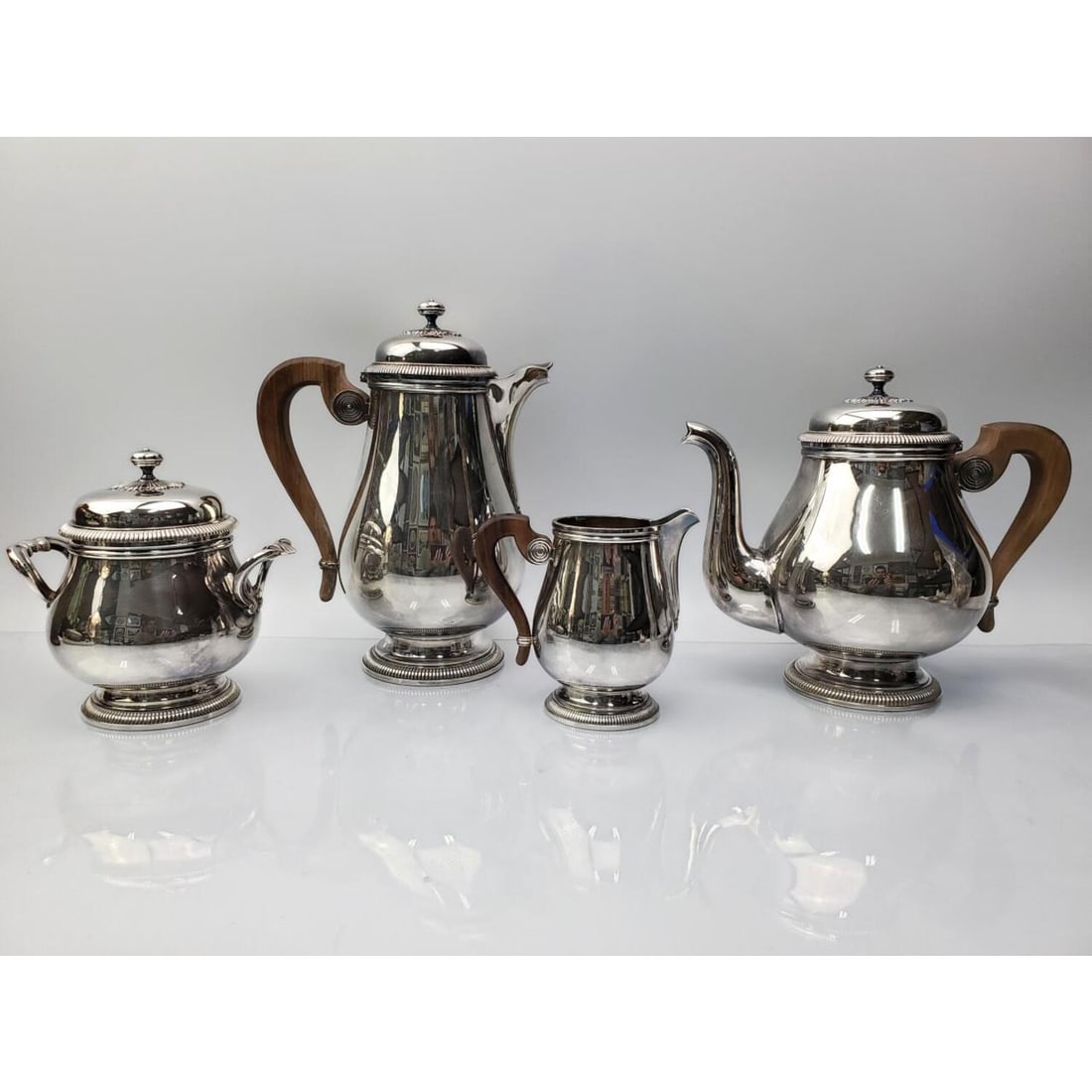 4 Piece Christofle Silver Plated Tea & Coffee Set (1 of 5)