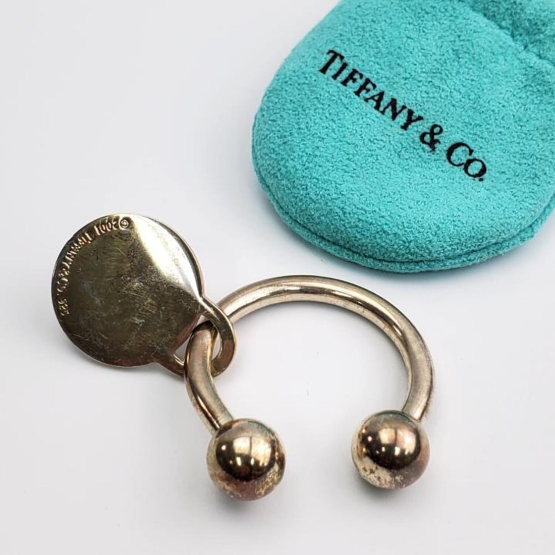 Tiffany & Co Sterling Silver Key Chain (1 of 2)