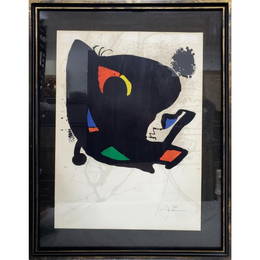 Joan Miro, Spain/France (1893-1983) Lithograph