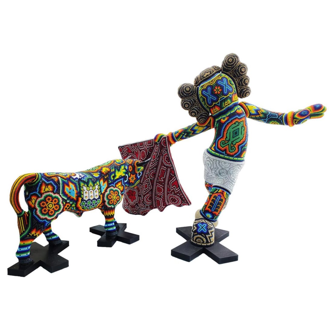 CHROMA (Rick Wolfryd) Color Beaded Resin Sculpture (1 of 17)