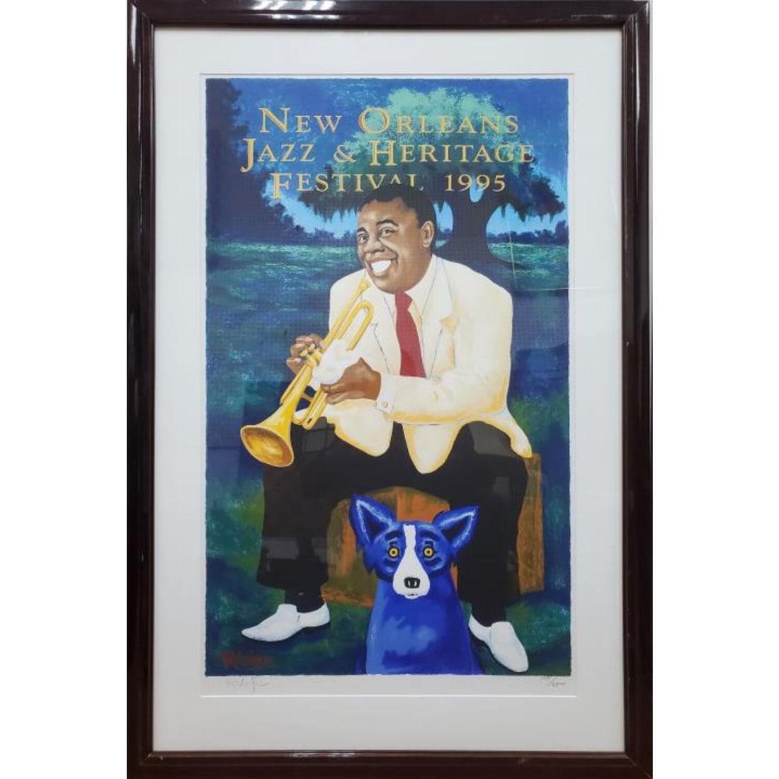 George Rodrigue, American (1944-2013) Lithograph (1 of 5)