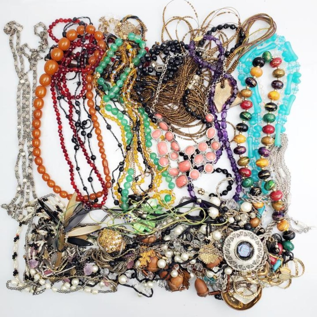 Very Large Lot of Vintage Costume Jewelry (1 of 4)