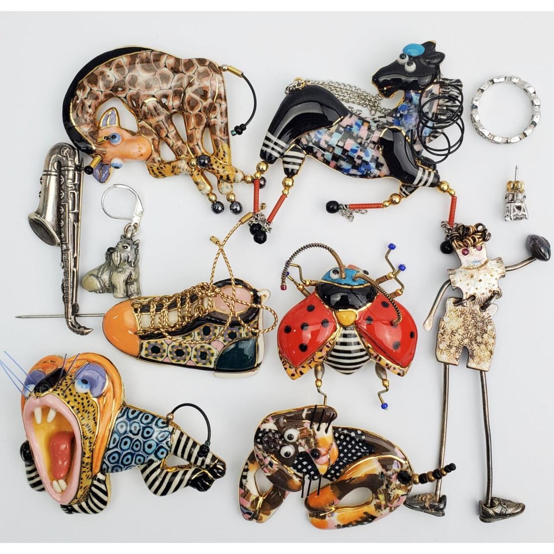 10pc Lot of Steins 9 German & 1 Swiss Musical (1 of 7)