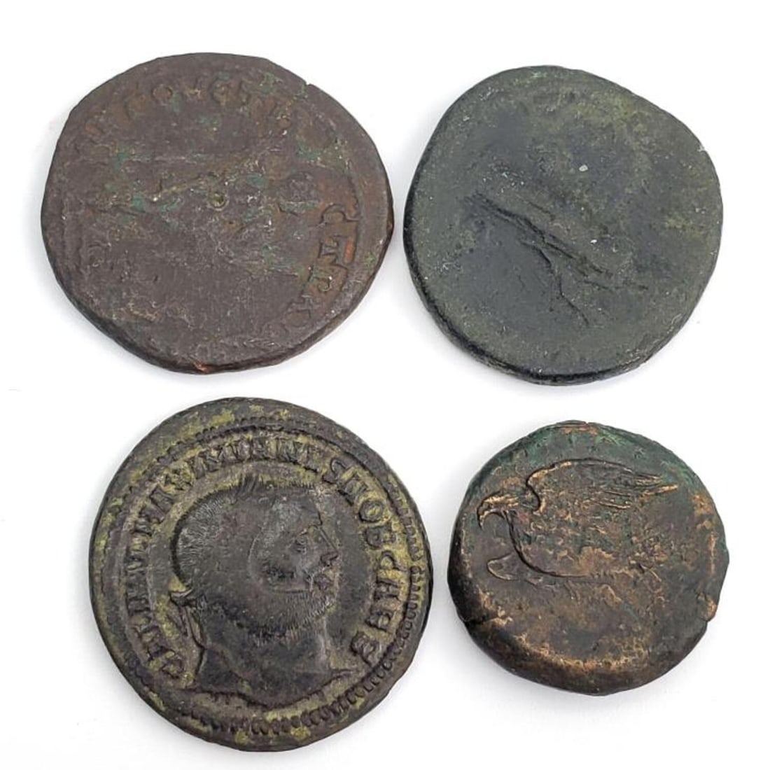 Lot of 4 Ancient Roman Coins (1 of 2)