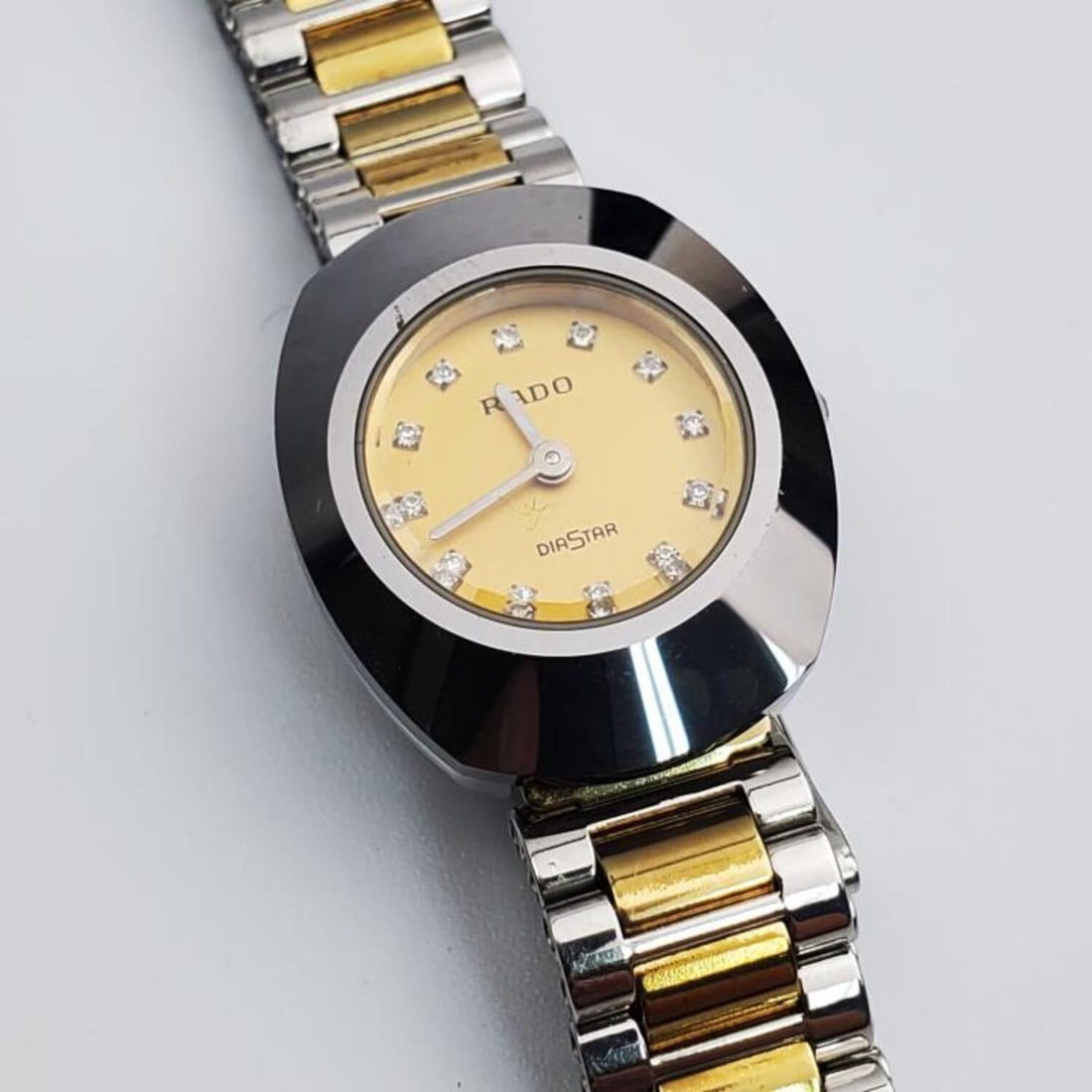 Rado Diastar Ladies Watch w/ Diamonds & Gold Face (1 of 5)