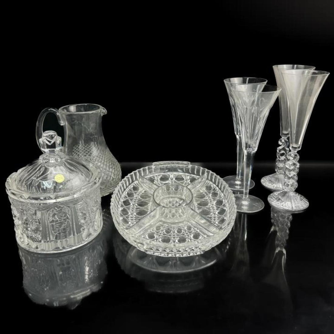 7pc Lot of Crystal Items (1 of 7)