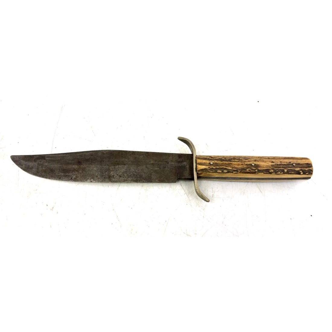 Vintage Large Knife with Antler Handle (1 of 2)