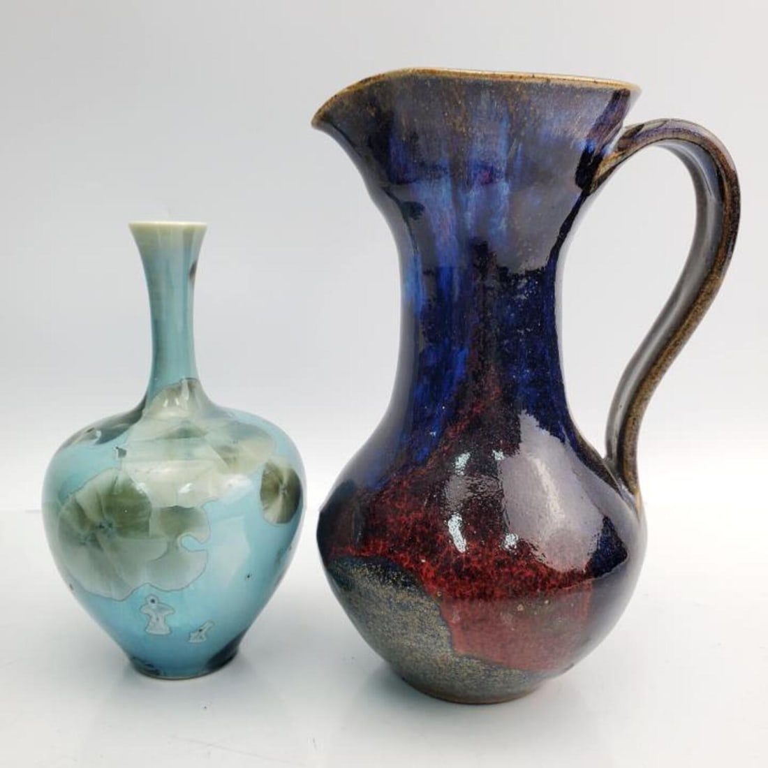 2 Ceramic Items Incluidng Pitcher & Vase (1 of 5)
