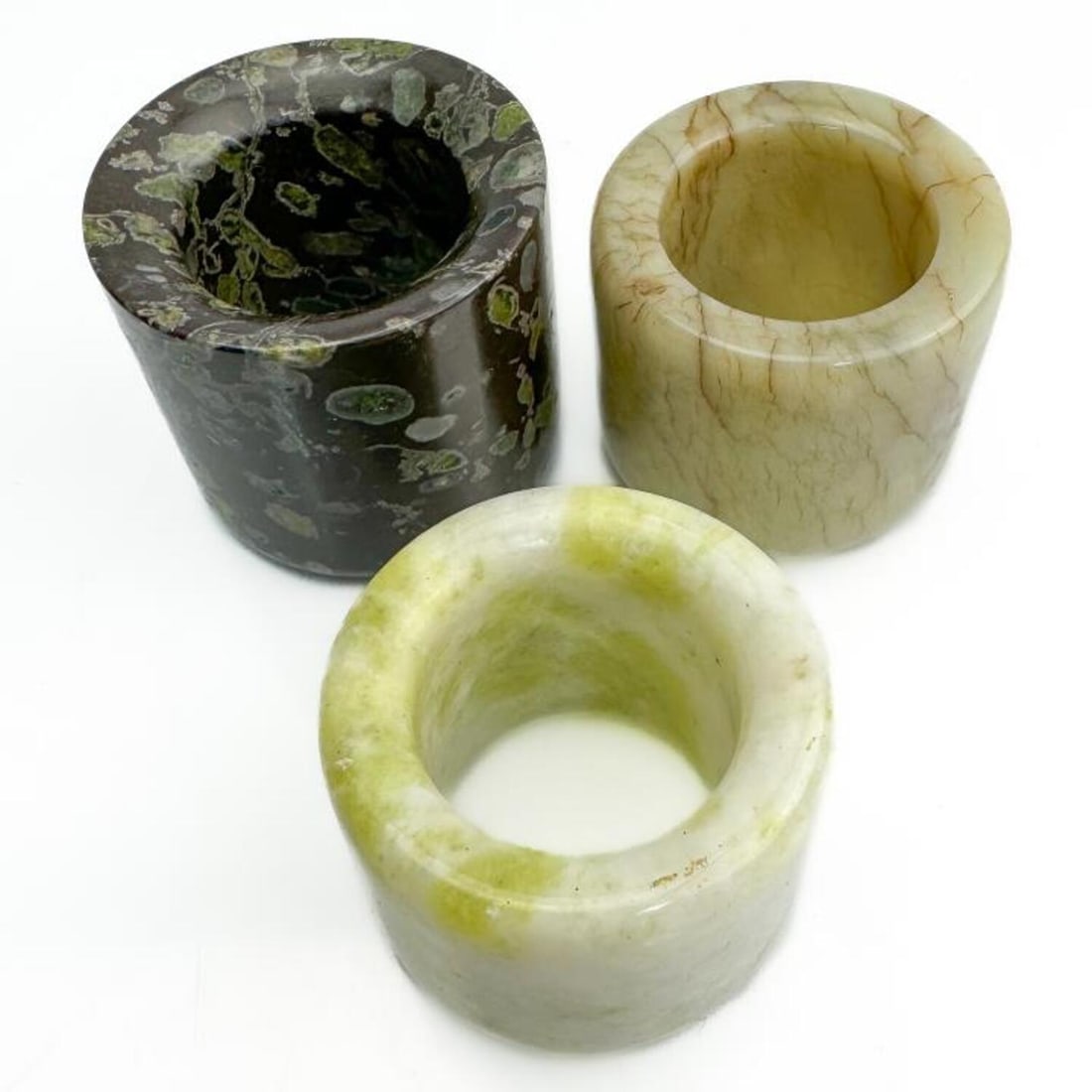 Lot of 3 Chinese Jade Items (1 of 3)